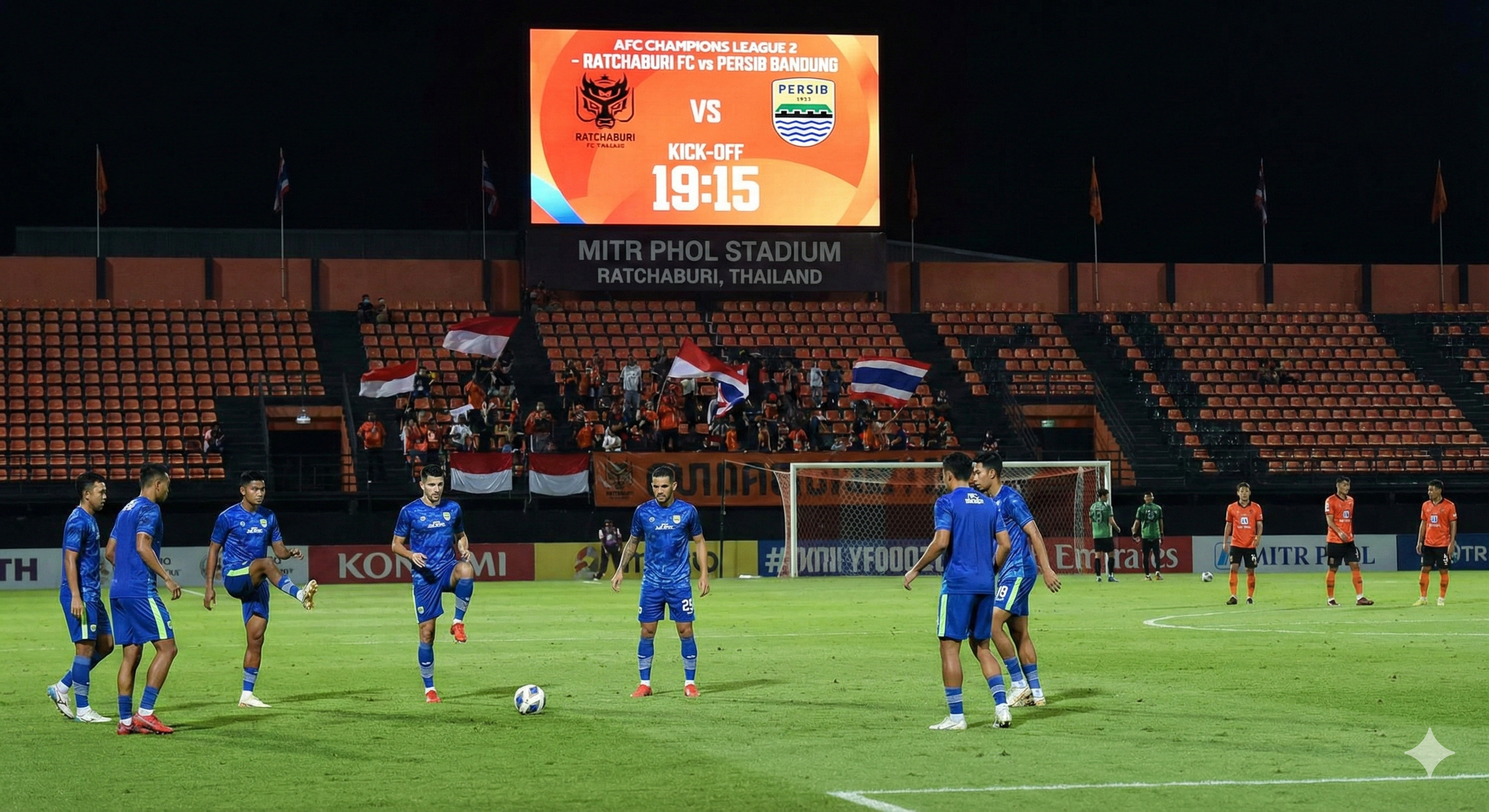 Cek prediksi line up Persib vs Ratchaburi FC malam ini di 16 Besar ACL 2. Tanpa Klok, Bojan Hodak andalkan Thom Haye dan Andrej Jung 