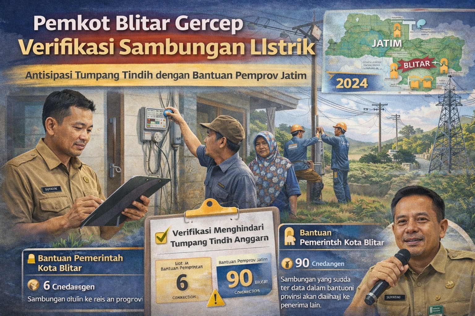 Gercep Verifikasi Bantuan Sambungan Baru    Hindari Tumpang Tindih Anggaran