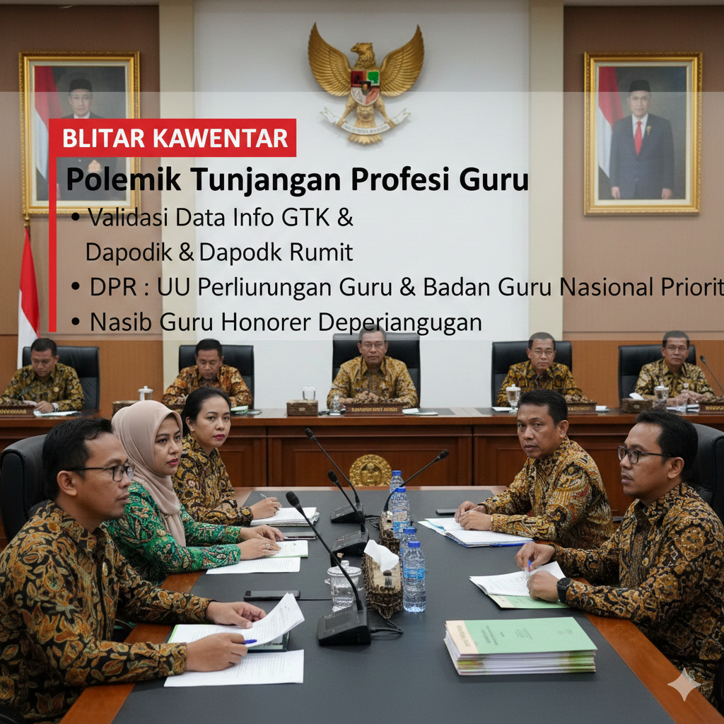 TPG Guru Harus Validasi Info GTK Tiap Cair? DPR Pastikan UU Perlindungan Guru dan Badan Guru Nasional Masuk Prioritas Prolegnas