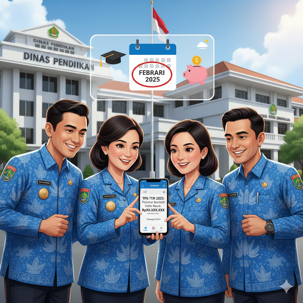 TPG THR 2025 Sudah Cair di Sejumlah Daerah, Benarkah Masih Tertahan? Ini Fakta Resmi Soal Tunjangan Profesi Guru