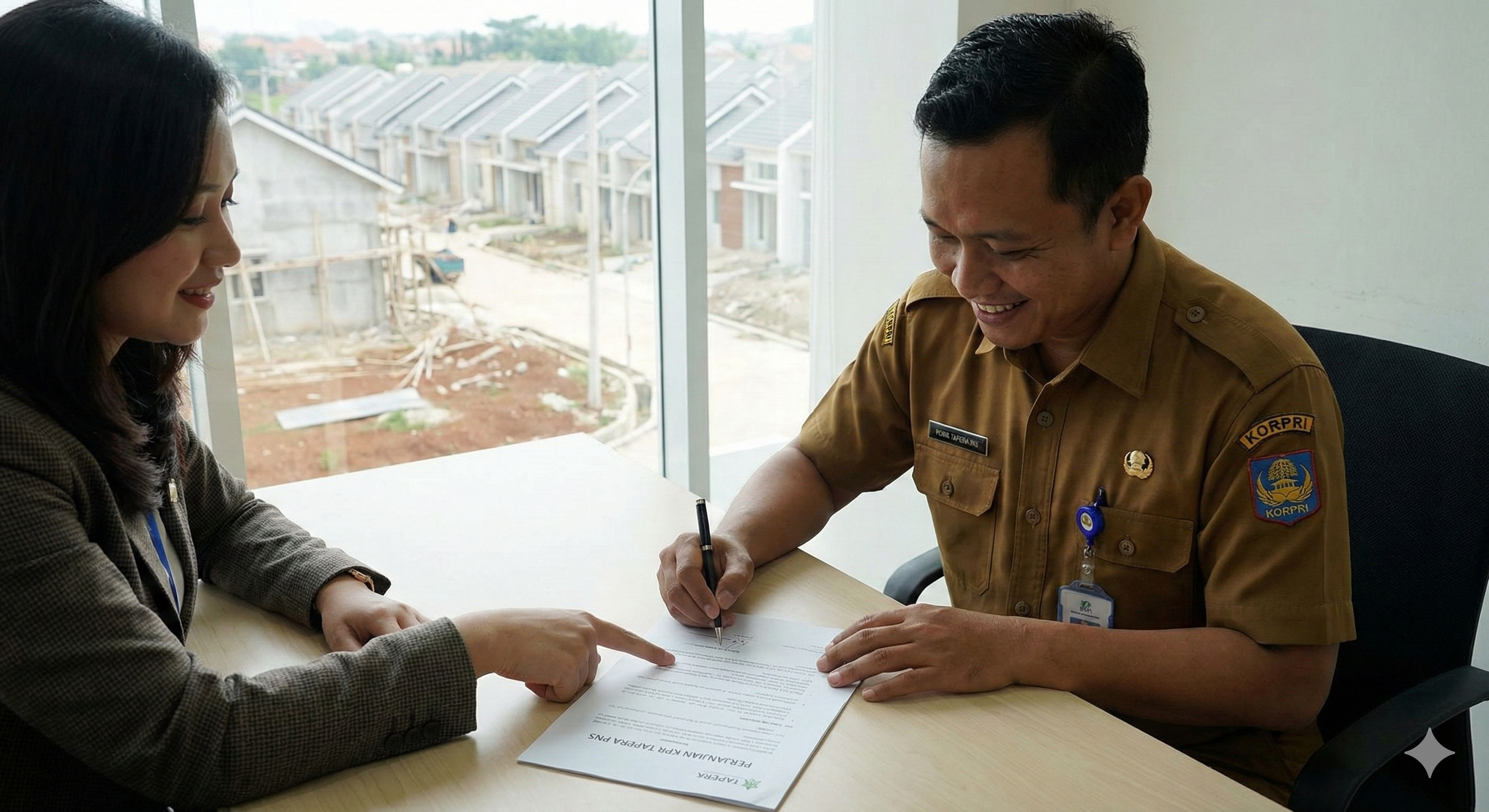 PNS wajib tahu! Simak syarat pembiayaan rumah Tapera PNS 2025. Cukup menabung 12 bulan, nikmati bunga flat 5% dan pengembalian tabungan.