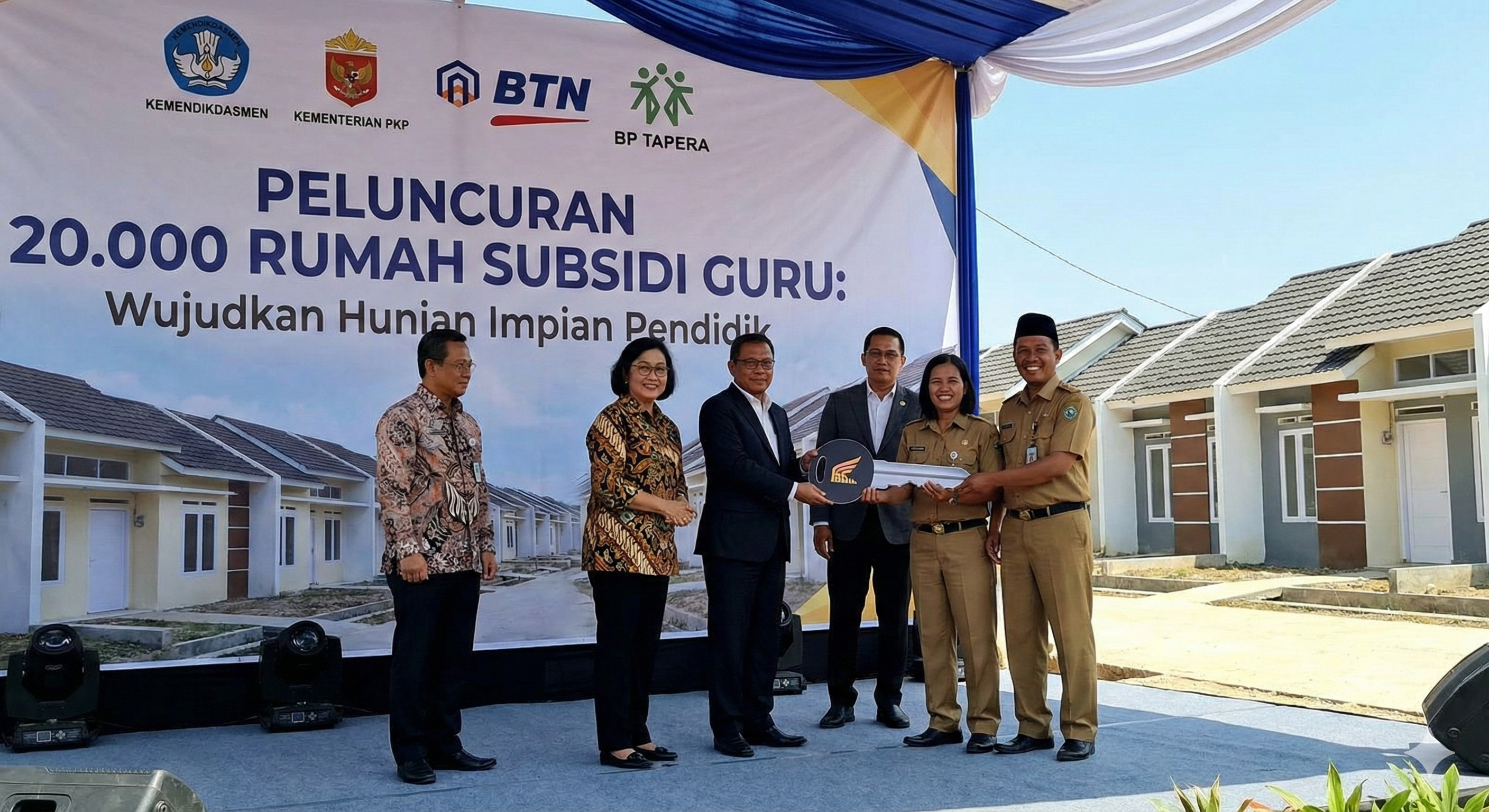 Program 20 ribu rumah subsidi guru resmi diluncurkan Kemendikdasmen dan BP Tapera. Simak syarat dan skema cicilan ringan bagi guru.