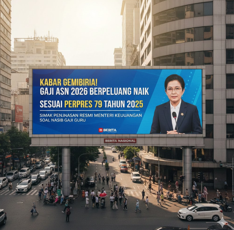 Gaji ASN 2026 berpeluang naik sesuai Perpres 79 Tahun 2025