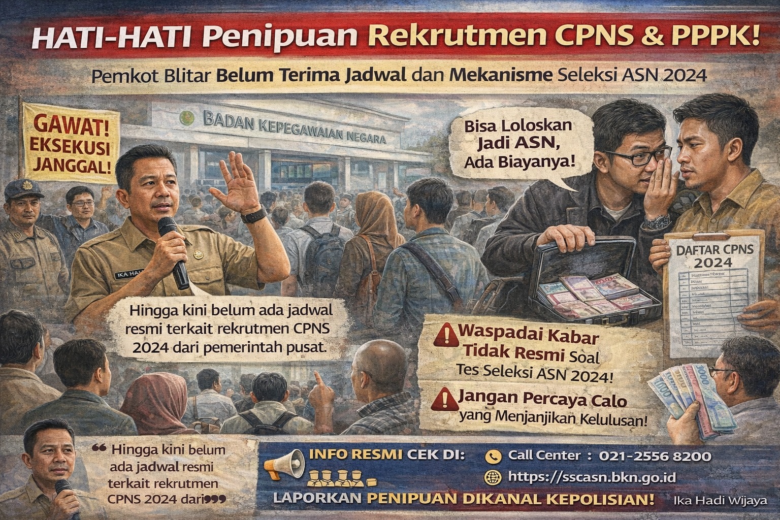 Rekrutmen CPNS 2026 Belum Pasti  BKPSDM Ingatkan Waspada Oknum
