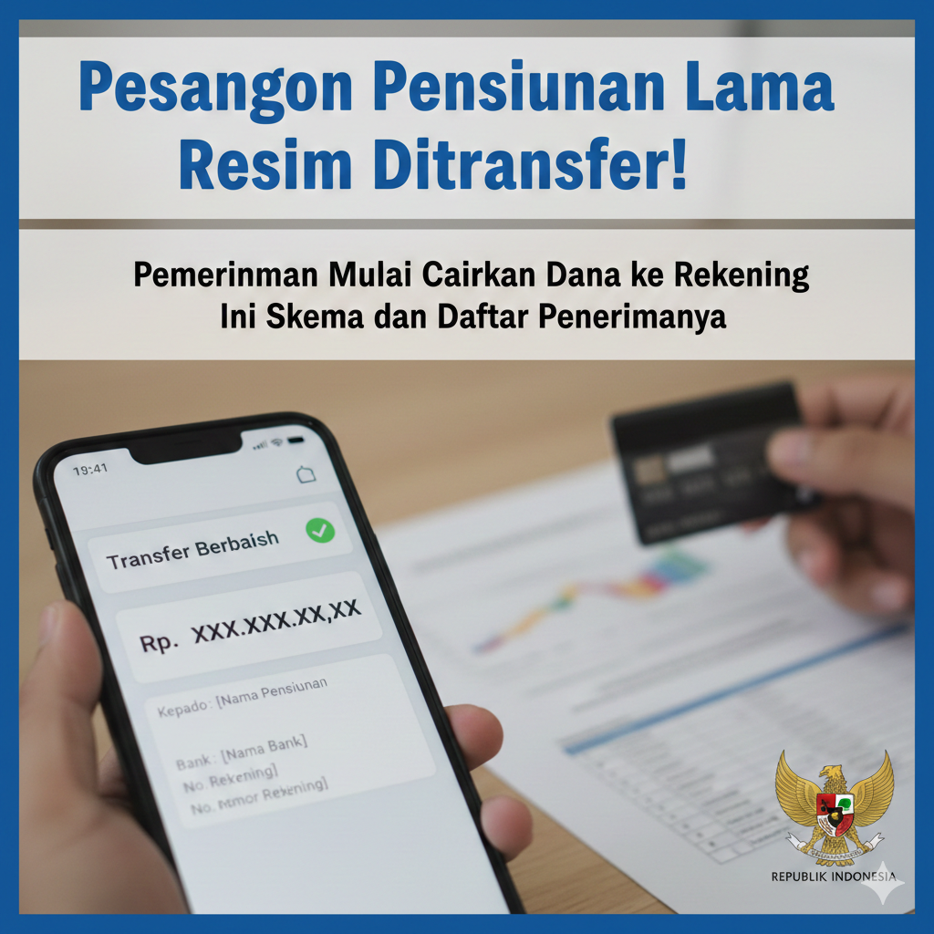 Pesangon Pensiunan Lama Resmi Ditransfer!