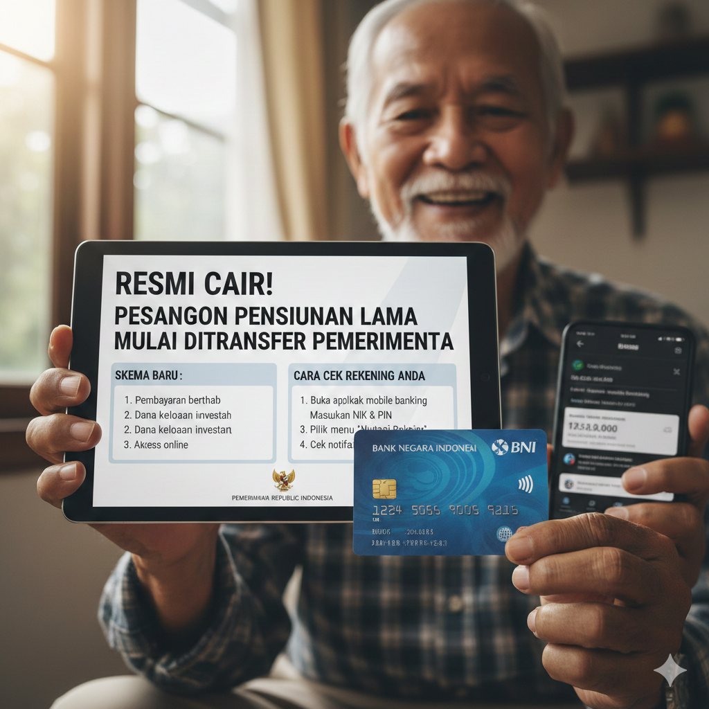 Resmi Cair! Pesangon Pensiunan Lama