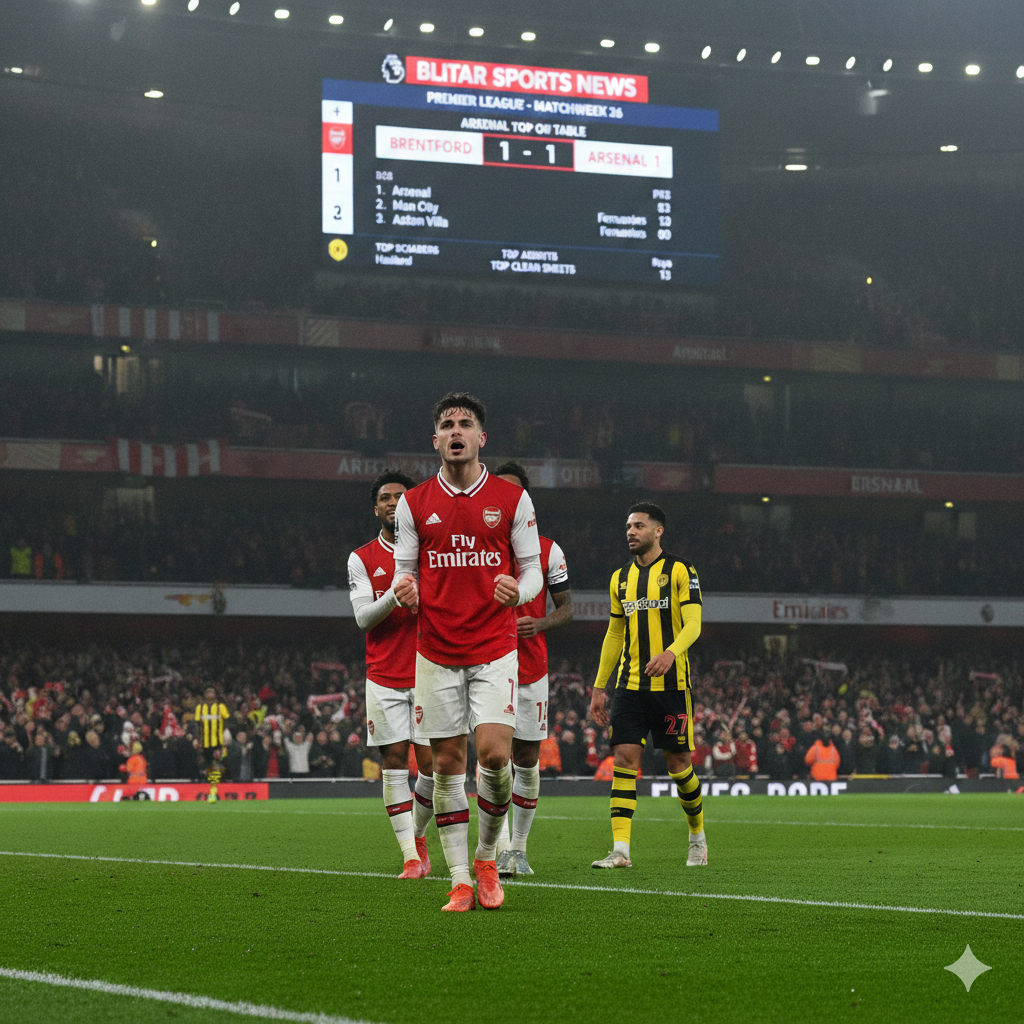 Hasil Liga Inggris Pekan ke-26: Arsenal Tertahan, Tetap Puncaki Klasemen, Haaland Makin Ganas di Daftar Top Skor