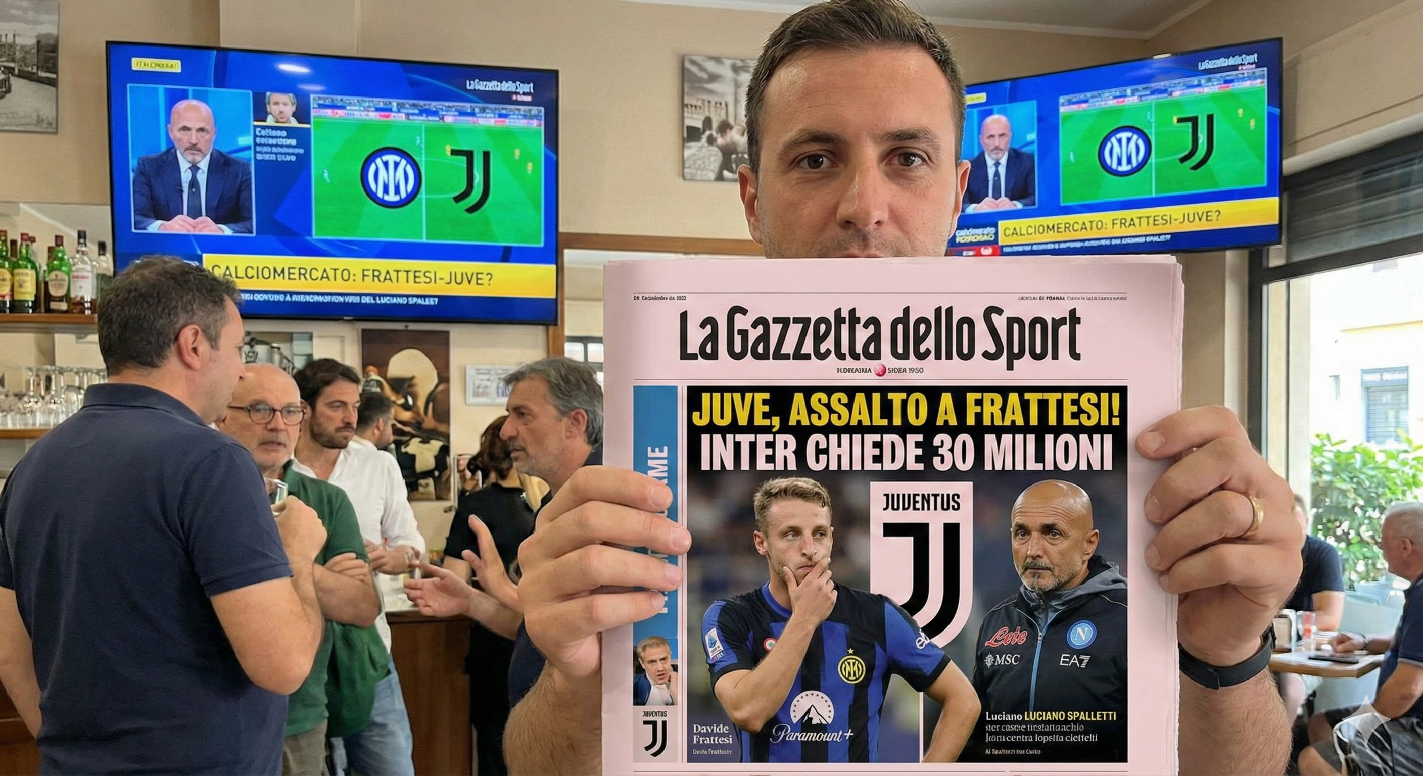 Bursa transfer memanas! Juventus serius bidik Davide Frattesi ke Juventus dengan skema pinjaman.