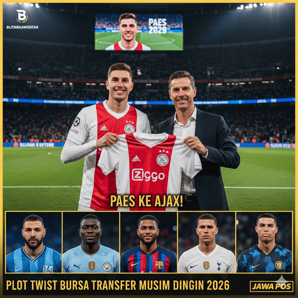 Gagal ke Persib, Maarten Paes resmi ke Ajax! Simak drama plot twist bursa transfer musim dingin 2026 yang penuh kejutan dan tikungan maut di sini.