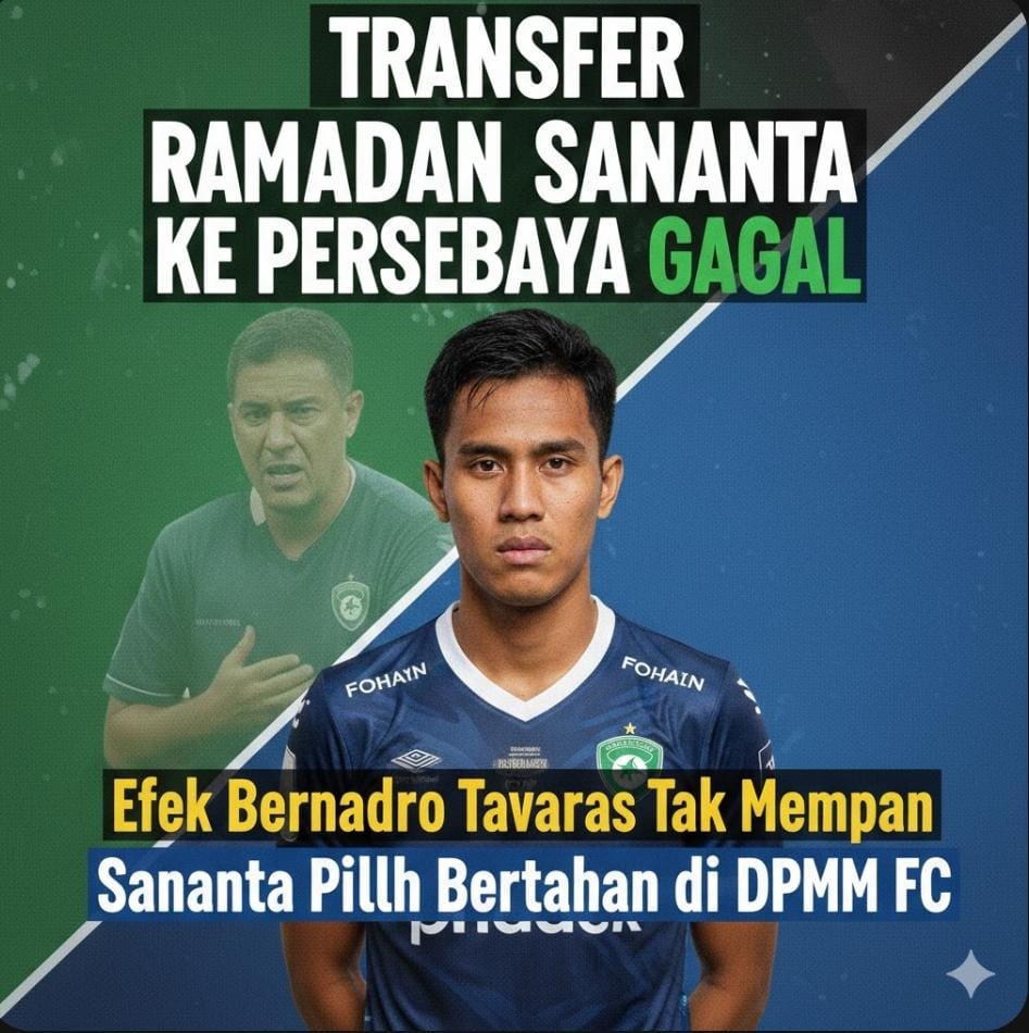 Transfer Ramadan Sananta ke Persebaya gagal. Efek Bernardo Tavares tak mempan, Sananta pilih bertahan di DPMM FC.