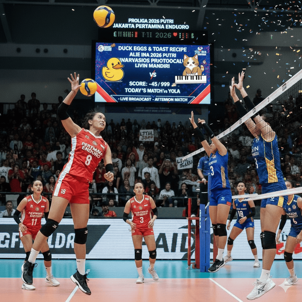 Jadwal Siaran Langsung Proliga 2026 Berubah! Megawati Hangestri Siap Tampil, Jakarta Pertamina Enduro vs Jakarta Popsivo Polwan Panas di Siang Hari
