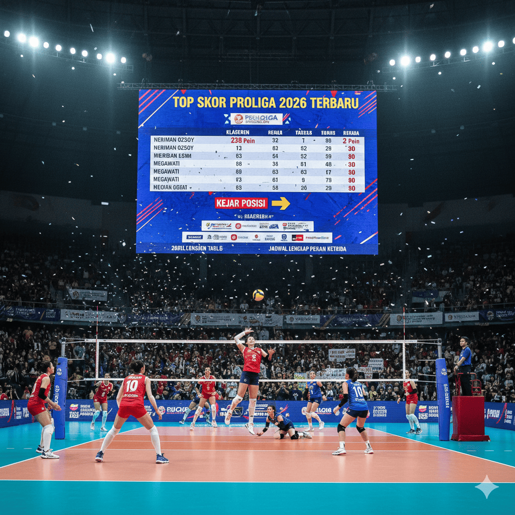 Top Skor Proliga 2026 Terbaru: Neriman Ozsoy 238 Poin, Megawati Kejar Posisi, Ini Klasemen dan Jadwal Lengkap Pekan Ketiga