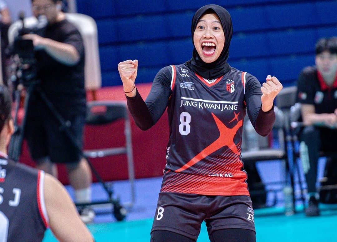 Megawati Hangestri hanya 5 poin saat Pertamina Enduro kalah 1-3 dari Livin Mandiri di Proliga 2026 Bojonegoro.