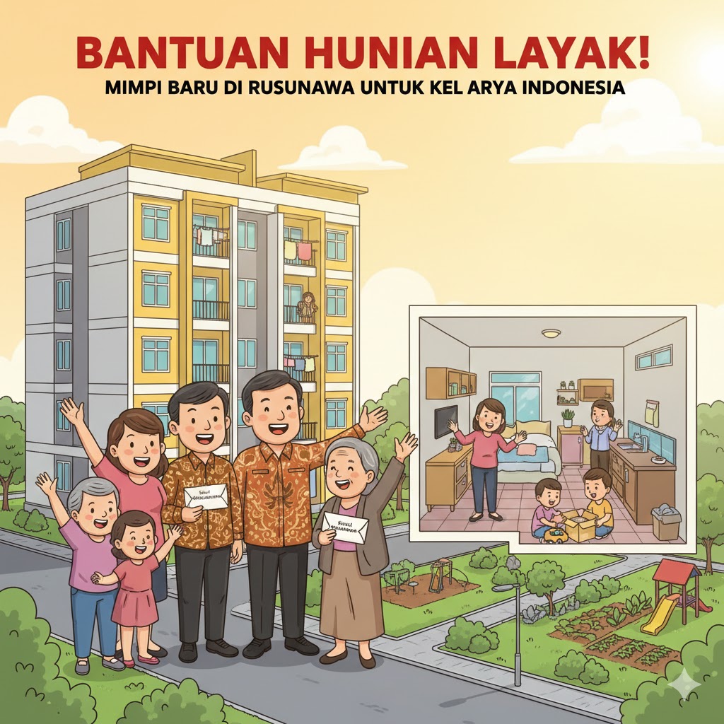 Ilustrasi rusunawa