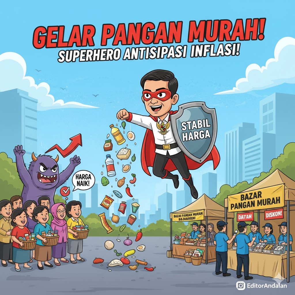 ILUSTRASI OPERASI PASAR MURAH