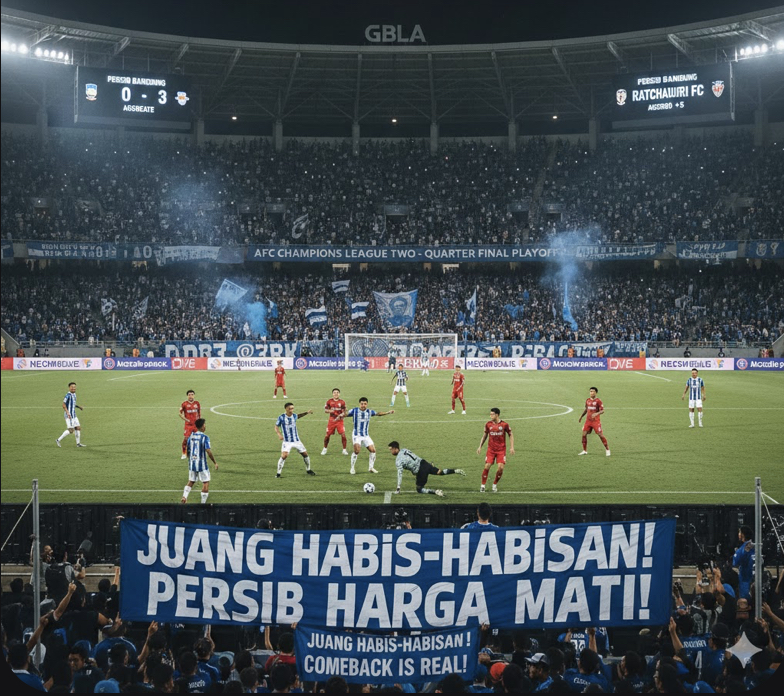 Persib vs Ratchaburi jadi laga hidup mati di GBLA. Tertinggal 0-3, Maung Bandung wajib tampil sempurna demi tiket perempat final ACL2.