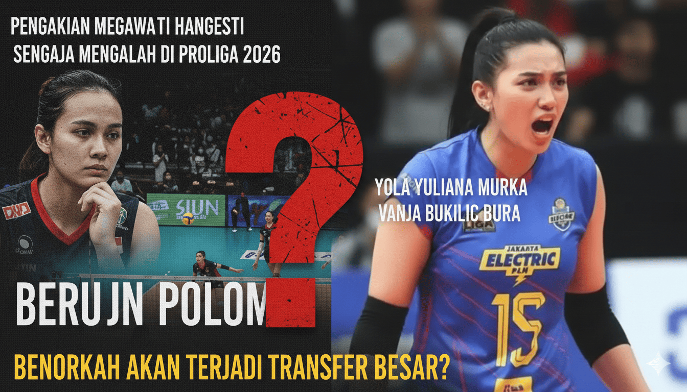 Pengakuan Megawati Hangestri Sengaja Mengalah di Proliga 2026 Berujung Polemik, Yola Yuliana Murka dan Vanja Bukilic Buka Suara