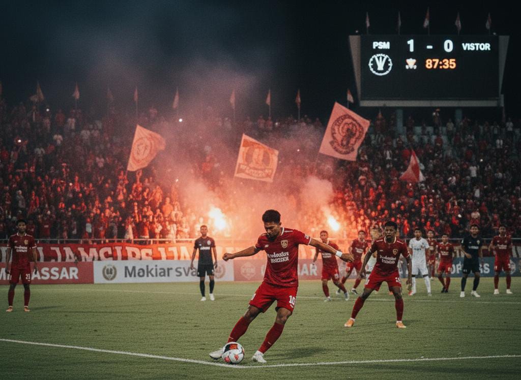 Hasil PSM vs Dewa United 0-2: Alex Martin dan Vico Hancurkan Juku Eja di Kandang, Gol Sempat Dianulir Offside