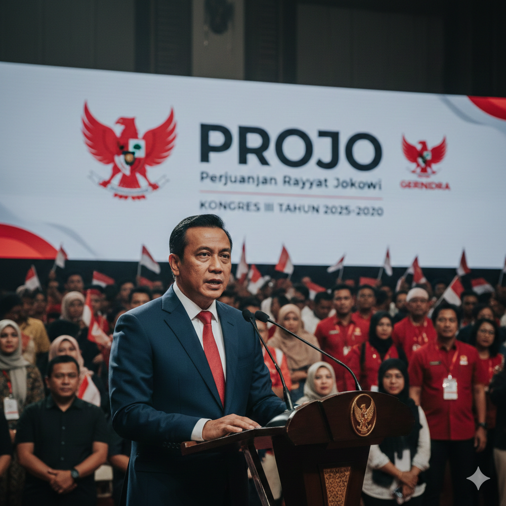 Budi Ari gabung Gerindra menjadi sorotan publik usai Ketua Umum Projo, Budi Ari Setiadi, secara terbuka meminta izin kepada seluruh relawan untuk merapat ke Partai Gerindra. Pernyataan it
