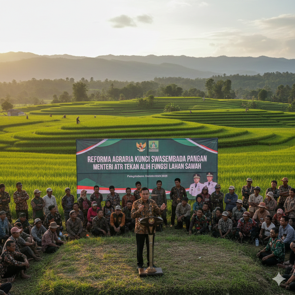 Reforma Agraria Jadi Kunci Swasembada Pangan.