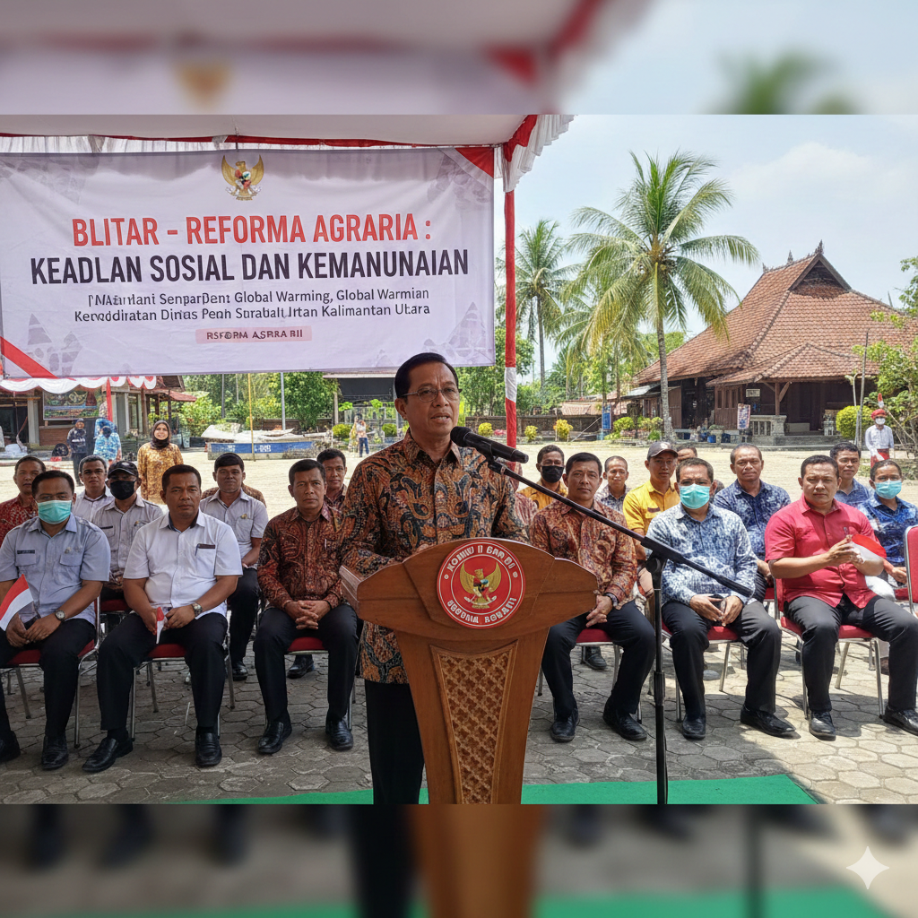 Reforma agraria dinilai menjadi wujud nyata pemerintah dalam menerapkan asas keadilan sosial dan kemanusiaan bagi seluruh rakyat Indonesia. Anggota Komisi II DPR RI, Aziz Subekti, menyebut ke