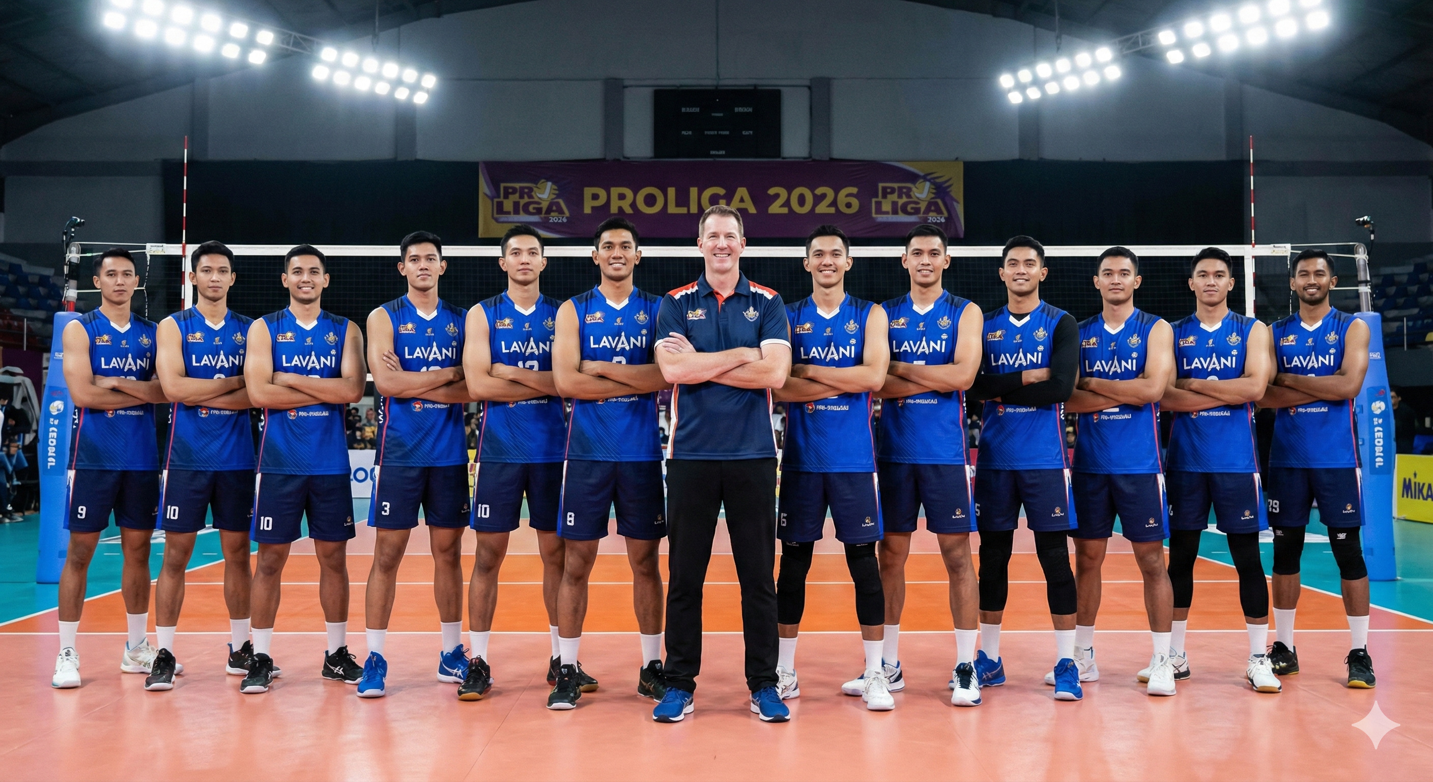 Intip daftar lengkap skuad Jakarta LavAni Proliga 2026. Dilatih legenda AS David Lee, tim ini bertabur bintang Timnas dan duet.