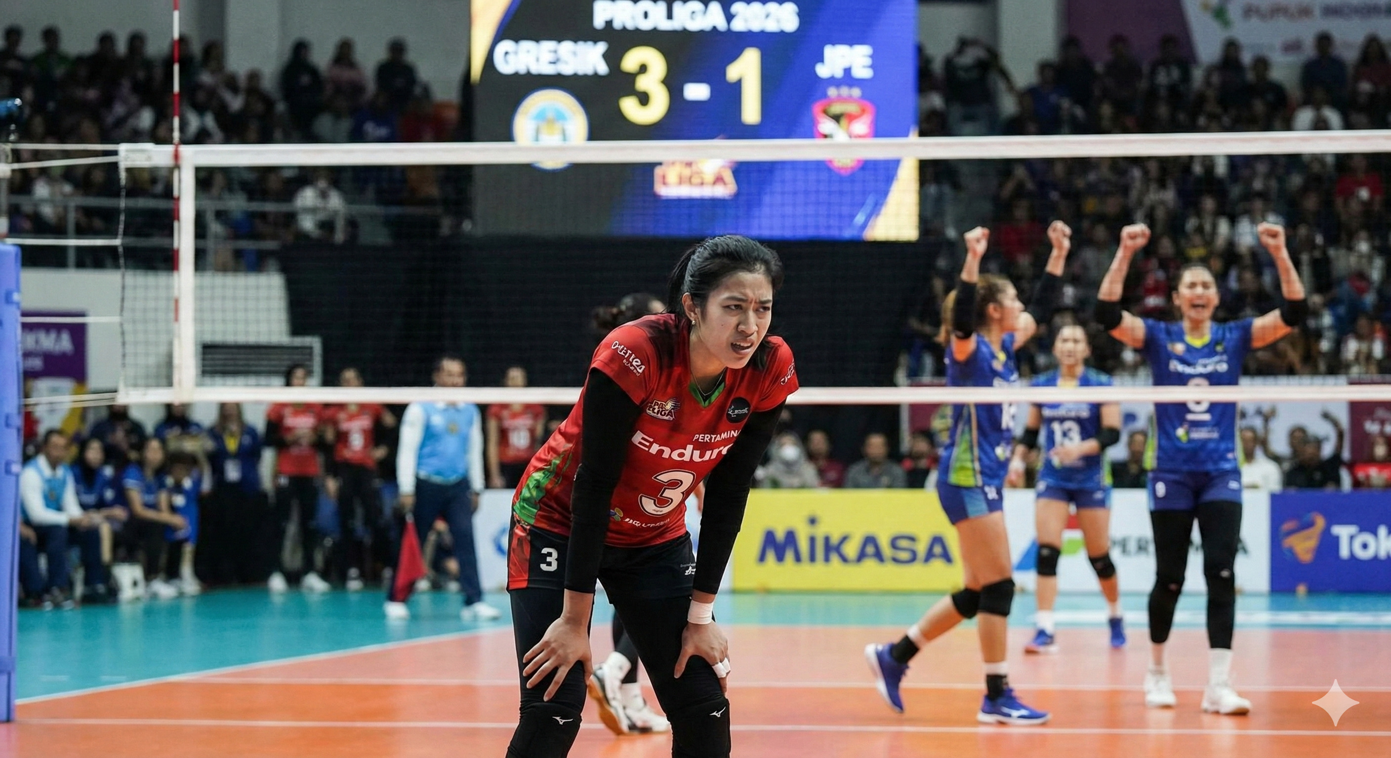 Kejutan Hasil Proliga 2026: Megawati Hangestri cetak 21 poin, namun Jakarta Pertamina Enduro tumbang 1-3 dari Gresik Petrokimia akibat error