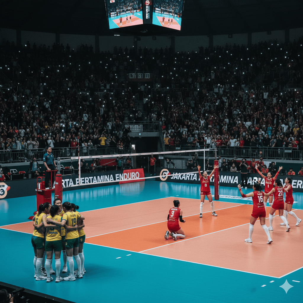 Update berita Pertamina Enduro: Persaingan panas top skor Proliga 2026 dan misi balas dendam Megawati Hangestri lawan Gresik. Simak ulasannya!