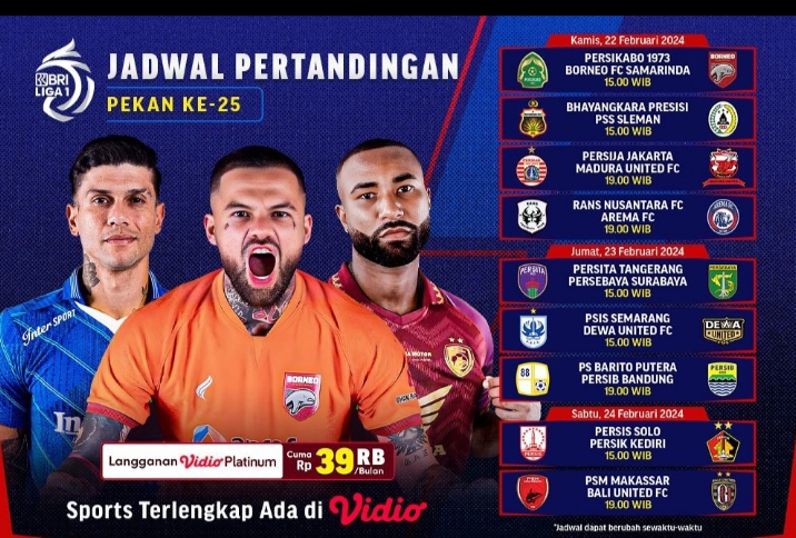 Jadwal BRI Super League 2026 Pekan 22 Lengkap: Duel Panas Persija vs PSM, Persib Dibayangi Ketat di Klasemen!