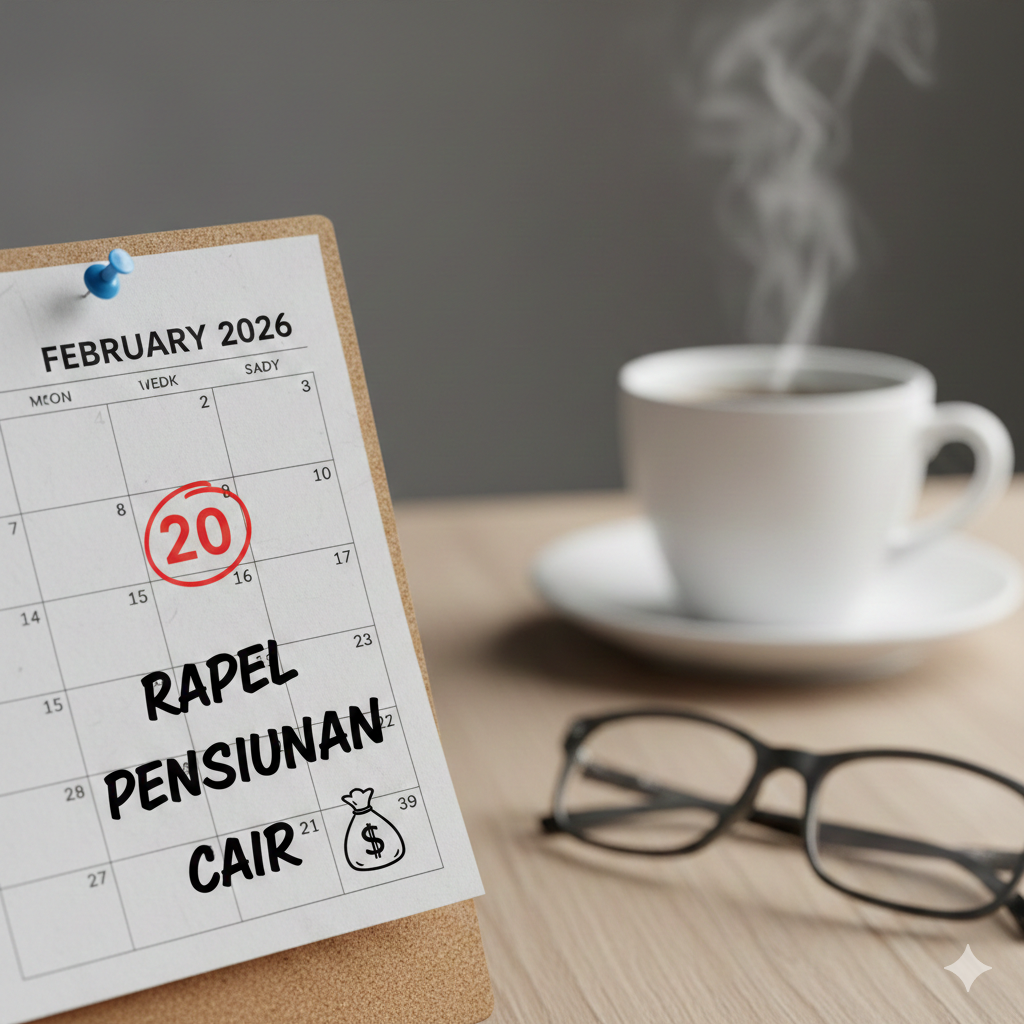 Isu rapel pensiunan cair 20 Februari 2026.