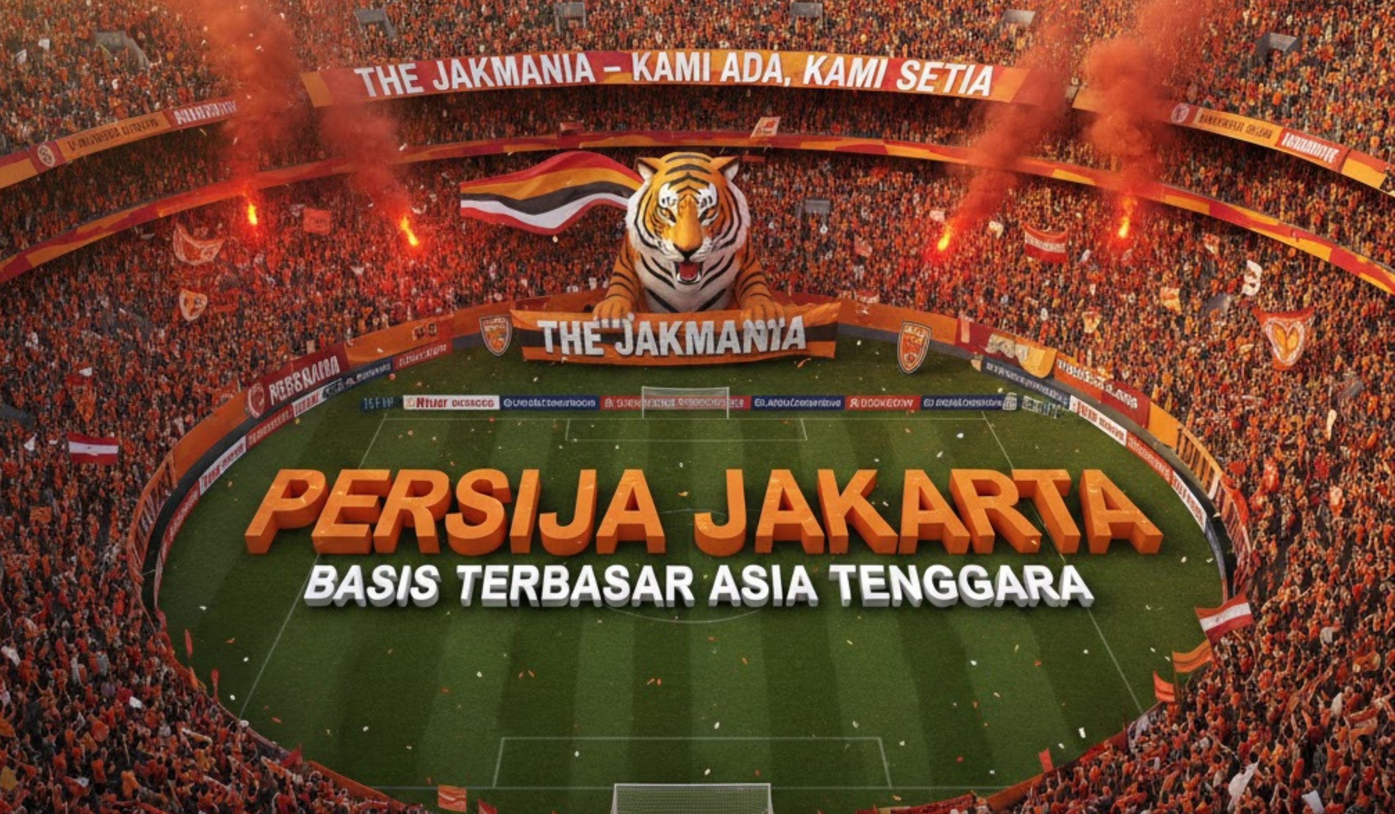 Fanatisme The Jakmania terhadap Persija Jakarta lahir dari sejarah panjang, dari klub tanpa suporter hingga terbesar di Asia Tenggara.
