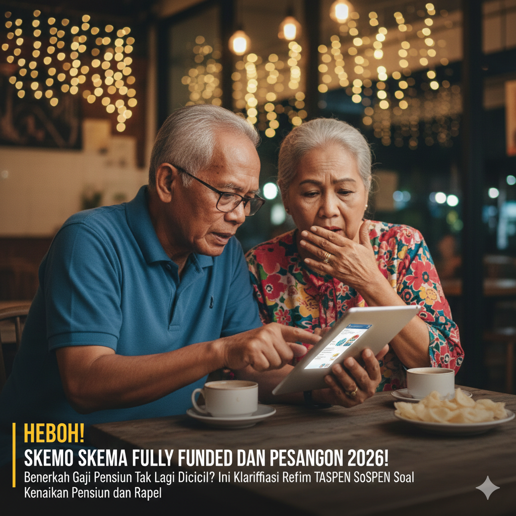 Heboh Skema Fully Funded dan Pesangon 2026, Benarkah Gaji Pensiun Tak Lagi Dicicil? Ini Klarifikasi Resmi TASPEN Soal Kenaikan Pensiun dan Rapel
