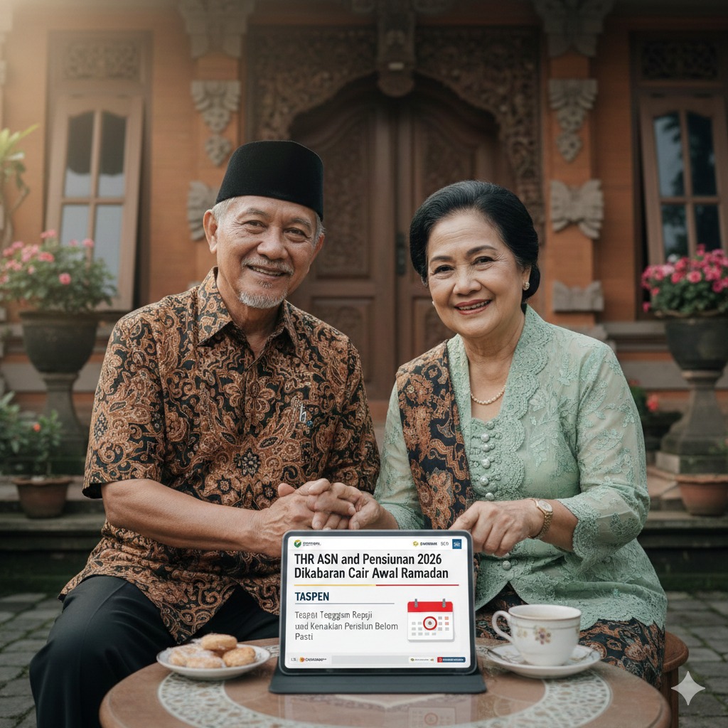THR ASN dan Pensiunan 2026 Dikabarkan Cair Awal Ramadan, Tapi TASPEN Tegaskan Rapel Gaji dan Kenaikan Pensiun Belum Pasti