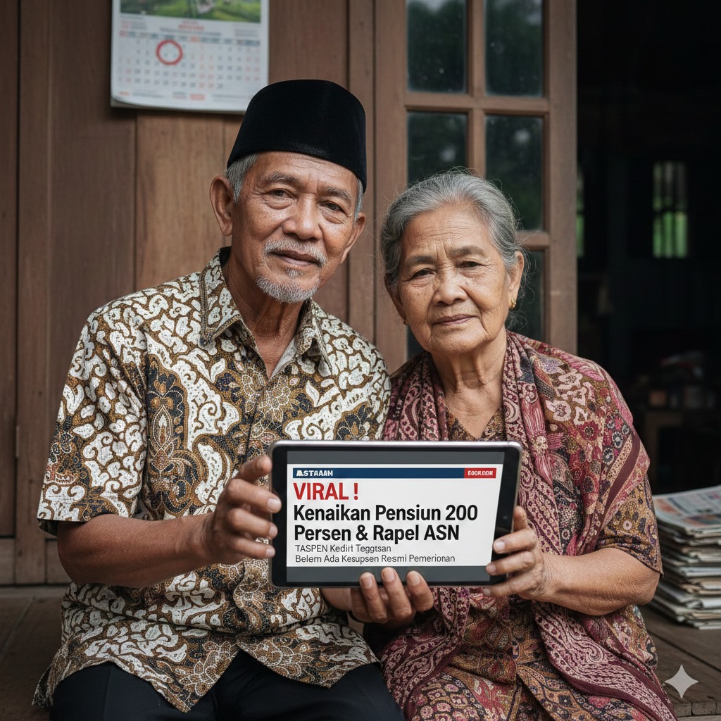 Viral Kenaikan Pensiun 200 Persen dan Rapel Besar ASN, TASPEN Kediri Tegaskan Belum Ada Keputusan Resmi Pemerintah