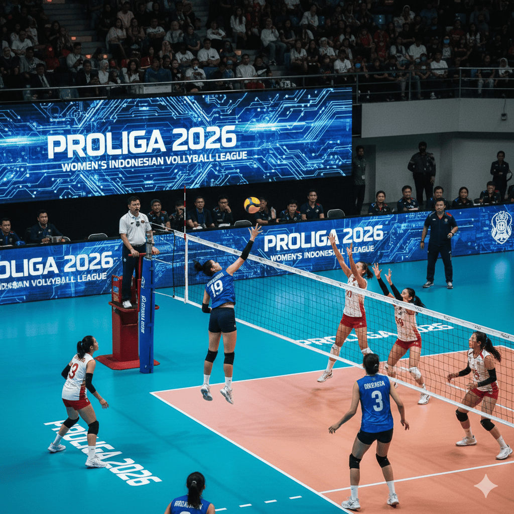 Selisih cuma 1 poin! Simak reaksi pelatih Gresik Petrokimia hadapi JPE. Mampukah blok Gresik bendung smash brutal Megawati di Final Four?
