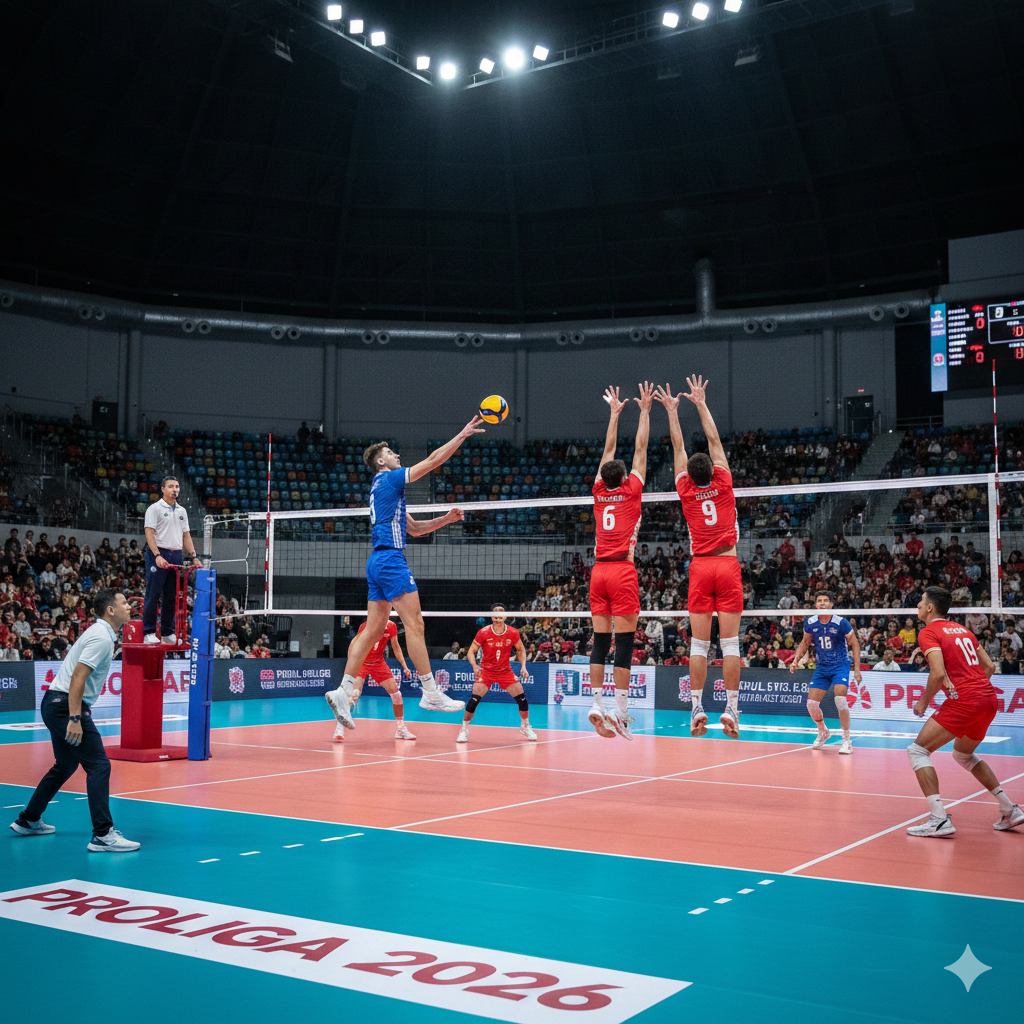 Bandung BJB Tandamata resmi rekrut pemain voli asing asal Italia, Giulia Angelina. Siap tampil garang lawan Elektrik PLN di Proliga 2026!