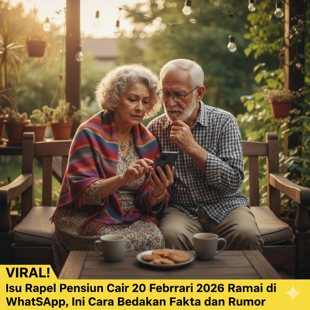 Isu Rapel Pensiun Cair 20 Februari 2026 Ramai di WhatsApp, Ini Cara Bedakan Fakta dan Rumor