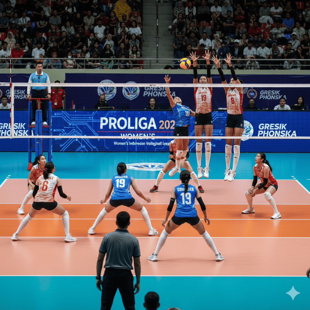 Update berita Gresik Phonska: Jadwal putaran kedua lawan JPE. Siapa yang bakal kuasai puncak klasemen Proliga 2026? Klik selengkapnya!