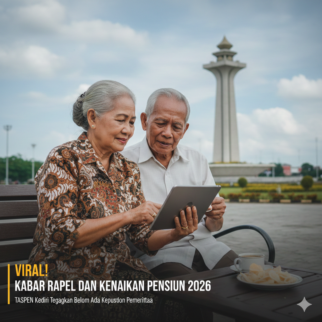 Viral Kabar Rapel dan Kenaikan Pensiun 2026, TASPEN Kediri Tegaskan Belum Ada Keputusan Pemerintah