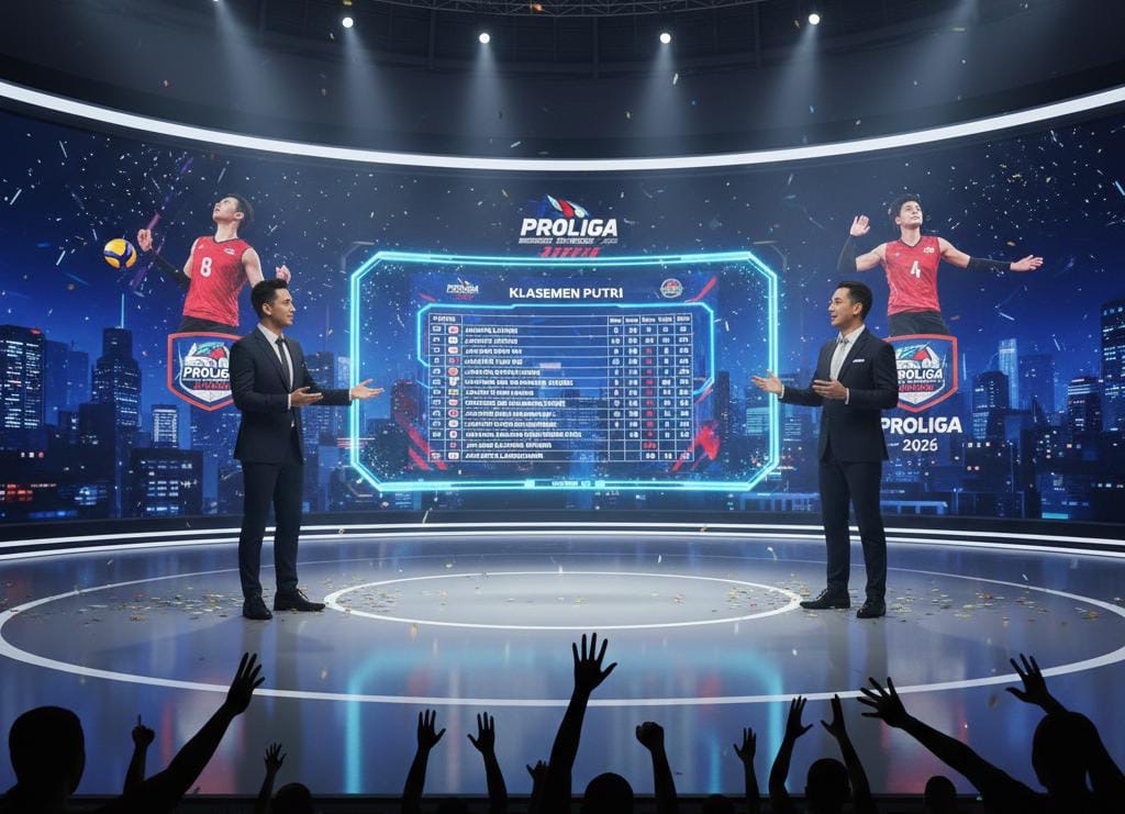 Jadwal Pertandingan Gresik Ponsk vs Jakarta Pertamina Enduro Proliga 2026: Klasemen, Top Skor, dan Head to Head Menegangkan