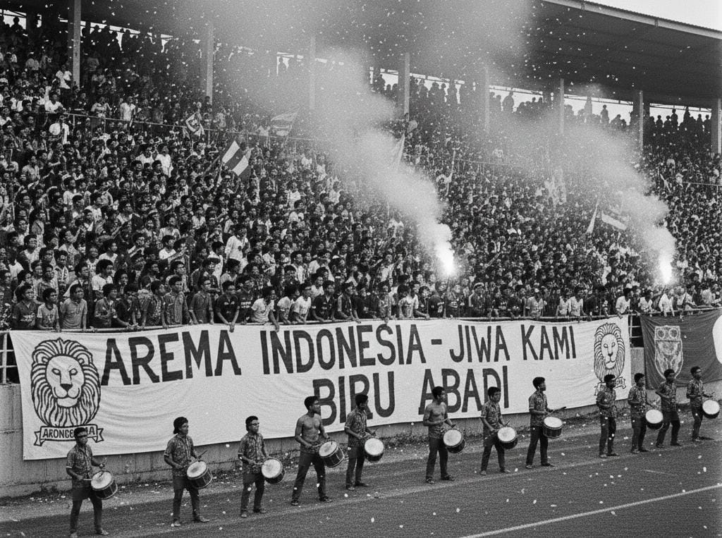 Sejarah Aremania dan Makna Salam Satu Jiwa, Dari Kegelisahan Arek Malang hingga Jadi Simbol Suporter Bermartabat