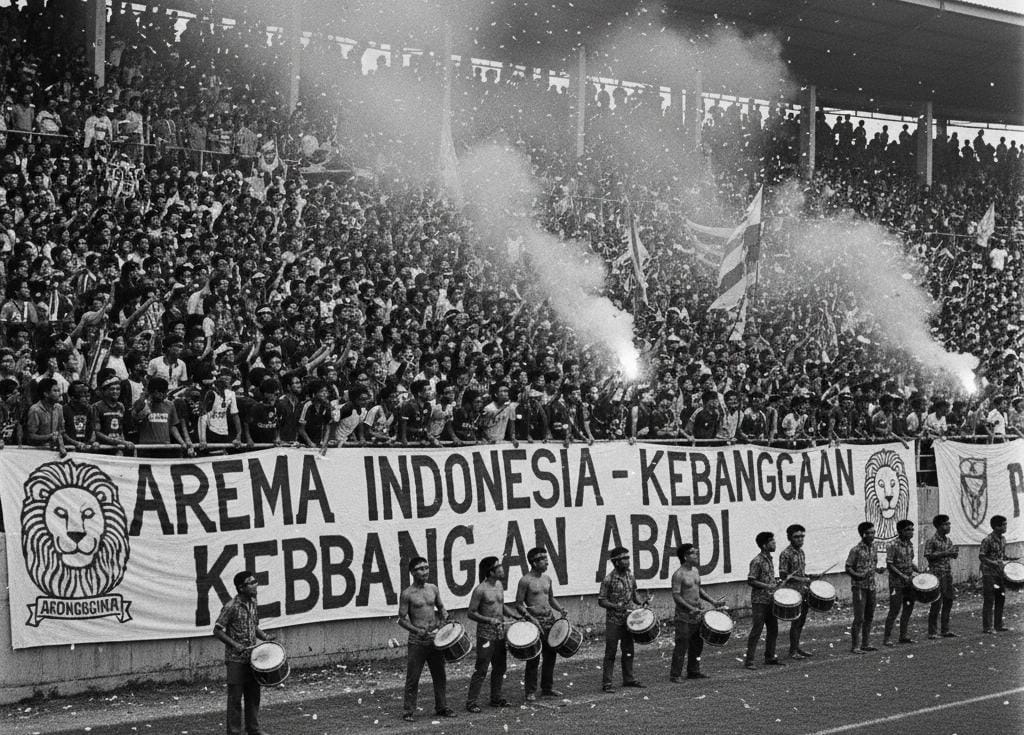 Sejarah Aremania Terungkap! Dari Arema Fans Club 1987 hingga Jadi Suporter Solid Kebanggaan Malang