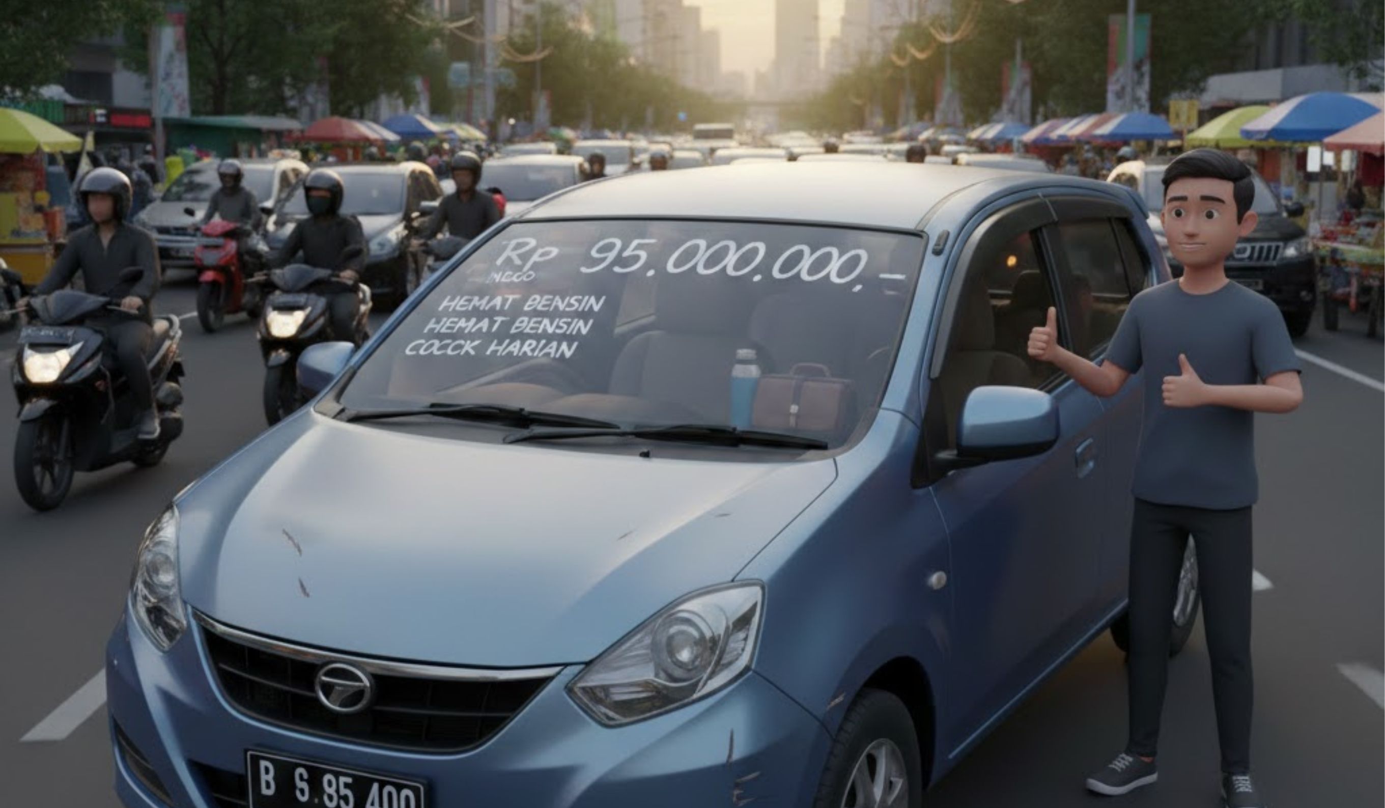 7 mobil hatchback bekas di bawah Rp100 juta, nyaman, hemat, dan cocok jadi mobil harian di padatnya jalan perkotaan Indonesia.