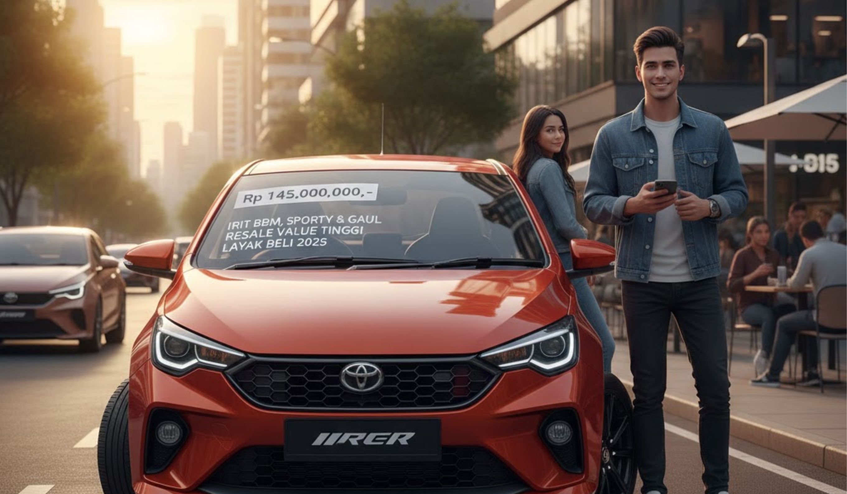 7 mobil anak muda di bawah Rp150 juta, irit, sporty, dan layak dibeli di 2025. Cocok buat harian, nongkrong, dan resale value tinggi.