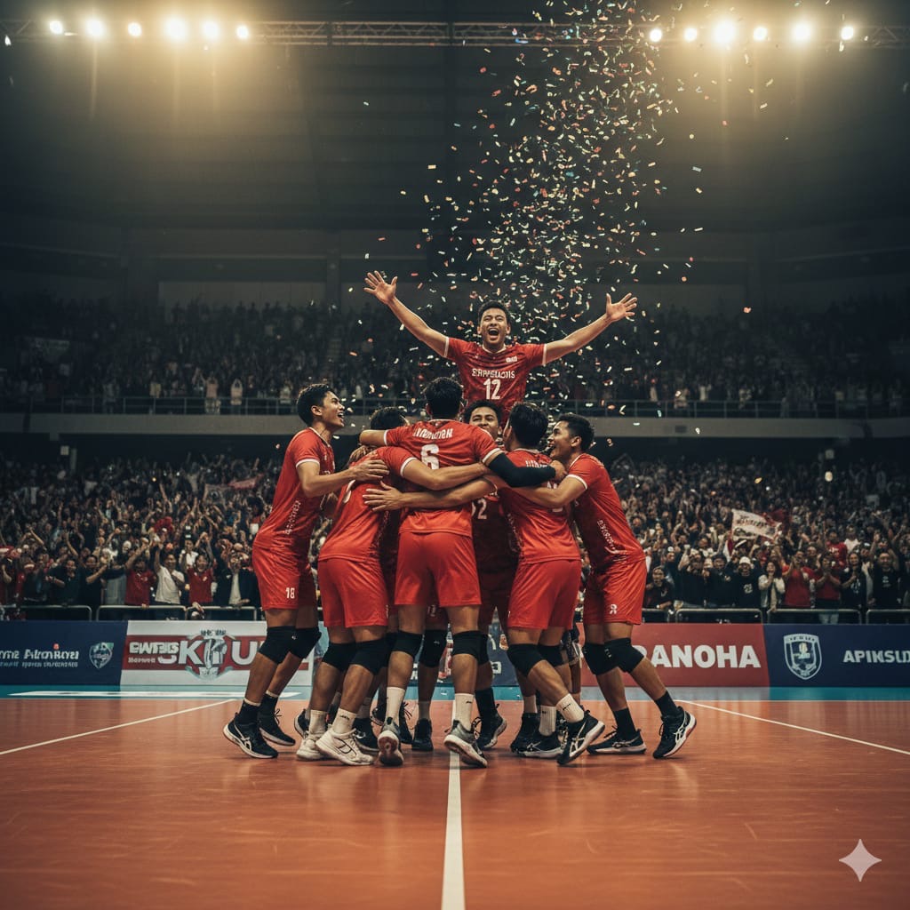 Final Four Proliga 2026 terbaru! Cek tim lolos, gugur, klasemen, top skor dan jadwal lengkap pekan ini.