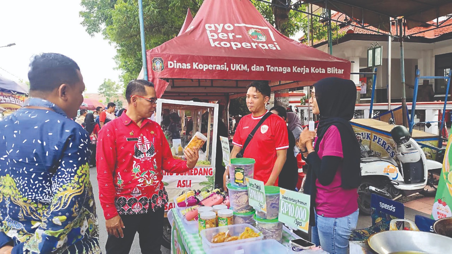 Ingatkan Pedagang Jaga Kualitas Makanan Juga Harga Jual Terjangkau