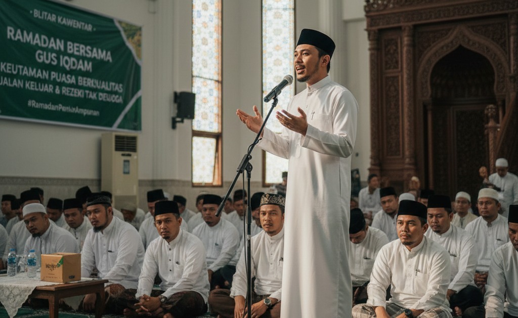 Sambut Ramadan 1447 H, Gus Iqdam ingatkan keutamaan puasa berkualitas. Simak tips meraih rezeki tak terduga dan ampunan dosa melalui takwa di bulan suci.