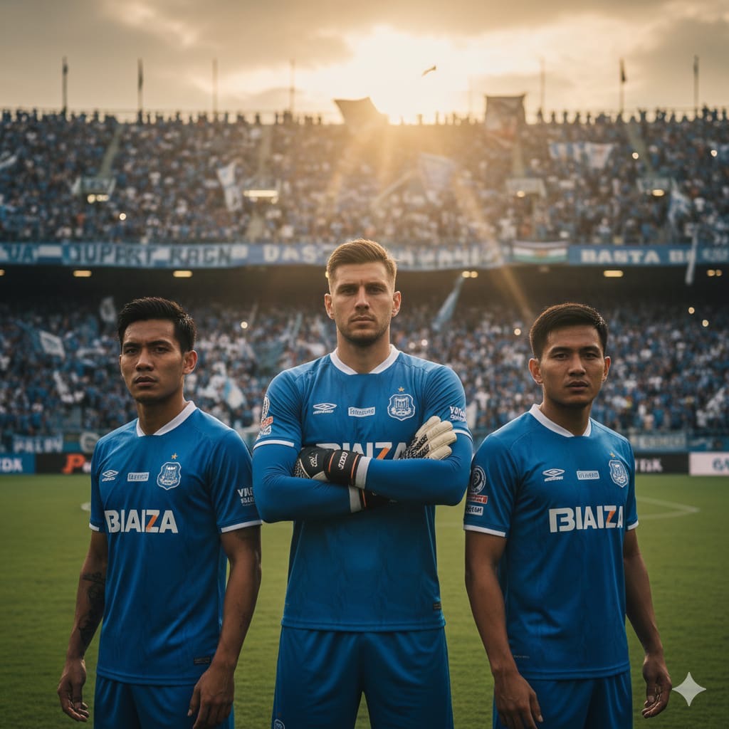 Transfer pemain Persib putaran kedua BRI Super League 2026: Joy Peluesi, Martin Pis, dan Igor Sergep siap perkuat lini utama tim.