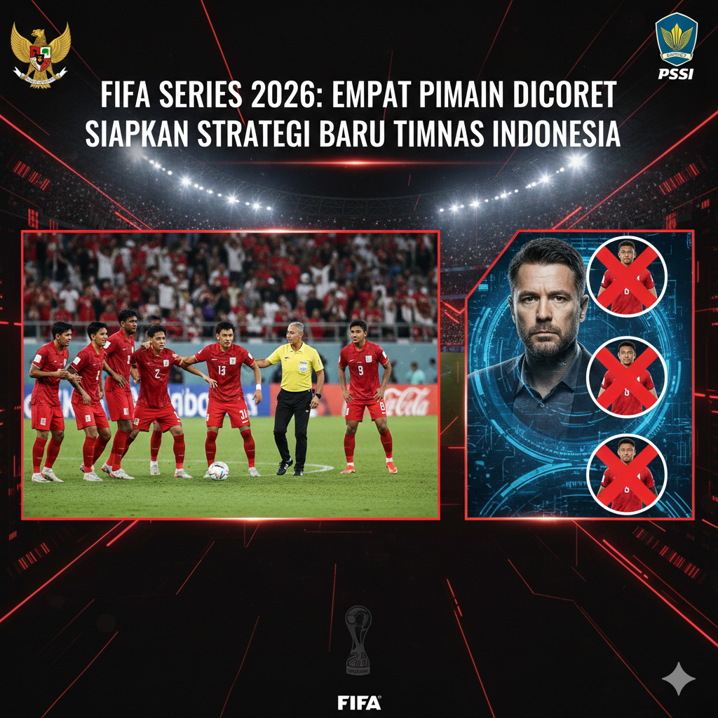 FIFA Series 2026: Empat Pemain Dicoret, John Hartman Siapkan Strategi Baru Timnas Indonesia