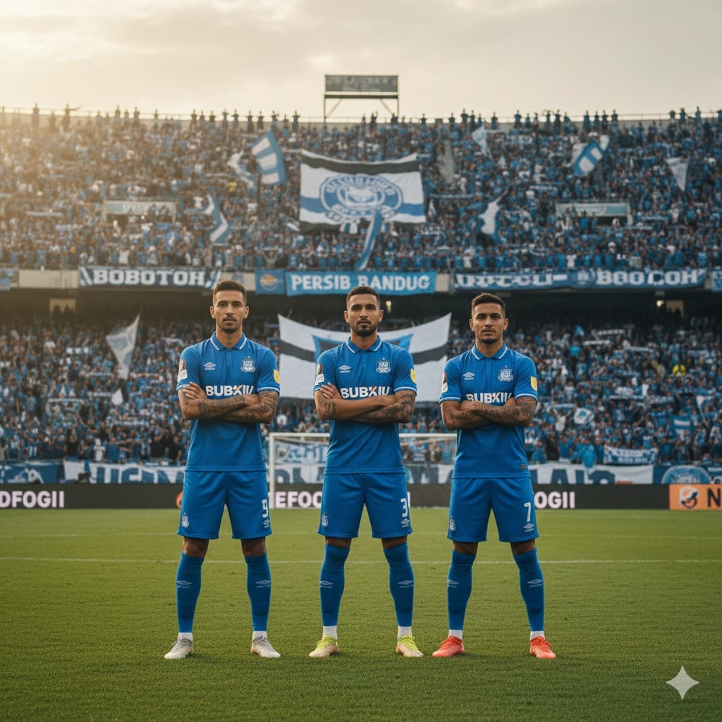 Daftar pemain baru Persib putaran kedua 2026 resmi keluar dan masuk, termasuk Rezaldianusa, Hamra Hehanusa, Leevin Kurzawa, Dion Mark, dan Sergio Castel.